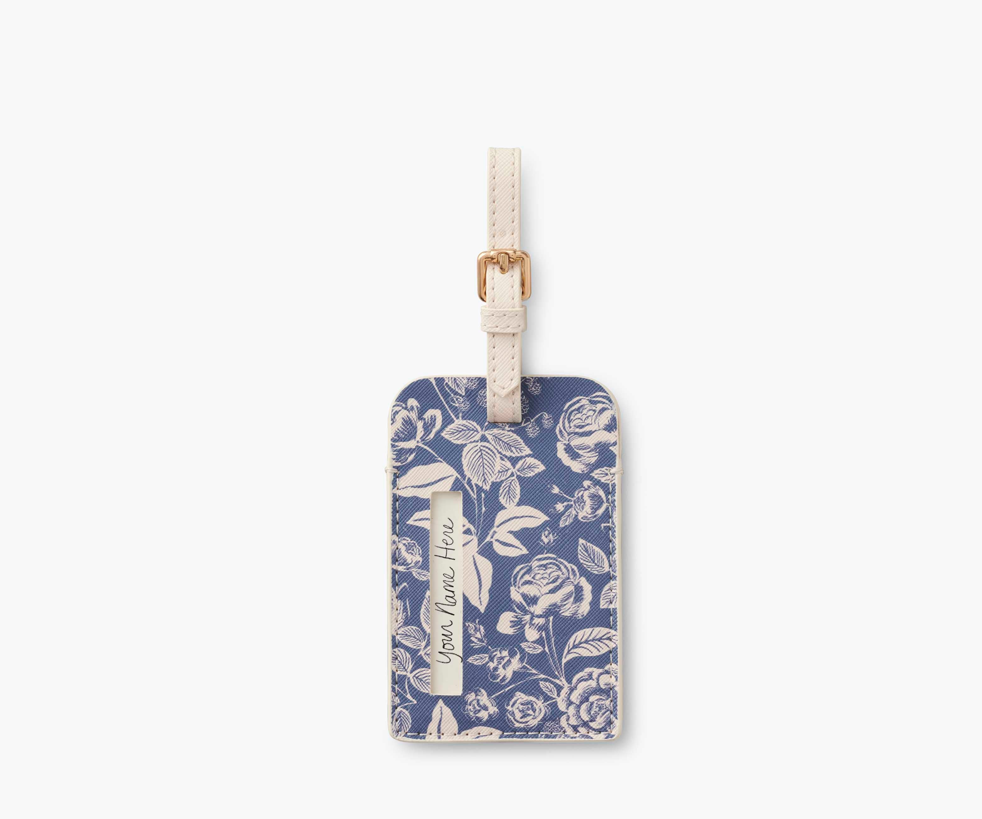 Passport Holder & Luggage Tag Set - English Rose